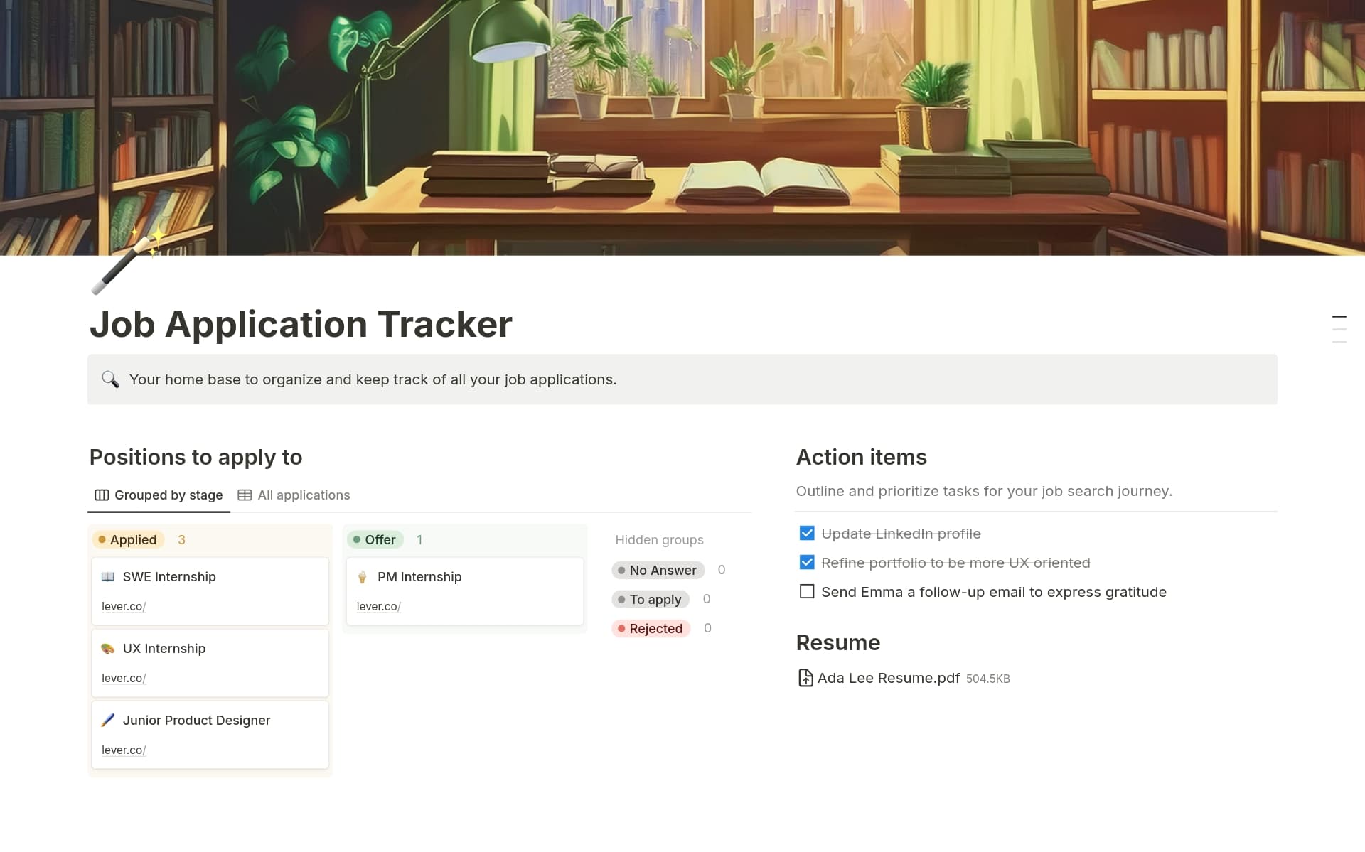 Bild för templates-for-student-job-hunting
